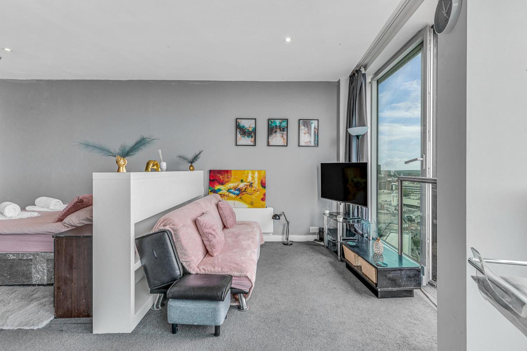 2-Bed Studio At The Heart Of Birmingham City Center Luaran gambar